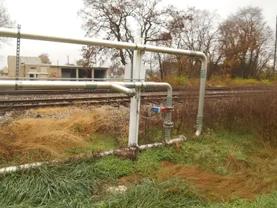 Rail Car / Super Sack Unloading System with MAC Equipment