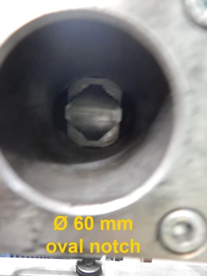 USED HALLER TUBE CUTTING Ø 60 MM