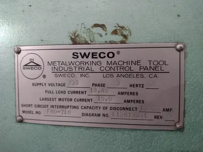 USED SWECO FMD7LR