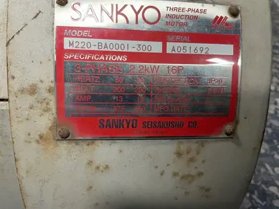 Used SANKYO M220BA0001300 Motors (misc) Ohio US | HGR 24 #1322844