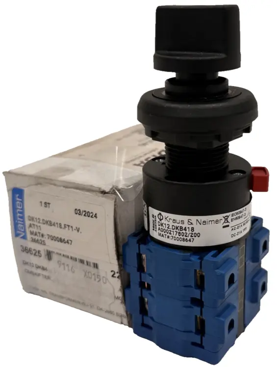New | in-Stock KRAUS & NAIMER DK12 DKB418 Relays & Switches Michigan US | SB Industrial Supply #1097040
