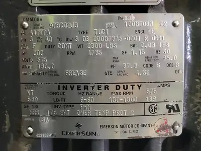USED EMERSON 100BT03M
