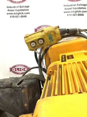 Harrington L4U136 2 Electric Chain Hoist 1/2 Ton 7Ft/Min 0.25kW