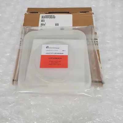 APPLIED MATERIALS P/N: 220550610 GASKET COPPER 6'' SILVERPLATE MADE BY ICT