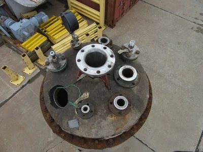 100 gallon Reactor Body,  316 Stainless Steel, 100 PSI Jacket