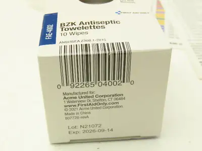 First Aid Only 55KN70 First Aid Kit Retrofit SmartCompliance Plastic Grids