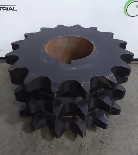 Unbranded Type B Triple Chain Sprocket 240-3 Chain Size 17" Diameter Surplus