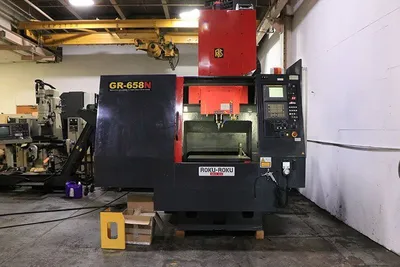 2004 ROKU ROKU GR-658N MACHINING CENTERS,VERT.,N/C & CNC,MULT.SPDL. | Prime Machinery (2)