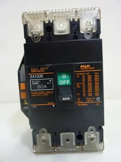Used FUJI ELECTRIC SA103R-60 Circuit Breakers Michigan US | Ideal Machinery #701276