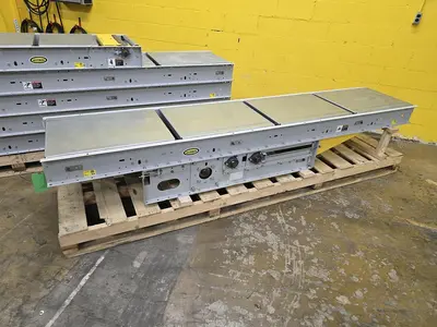 Used HYTROL SLIDER BED BELT CONVEYOR Belt Conveyors Wisconsin US | Packer City Sales #1318499