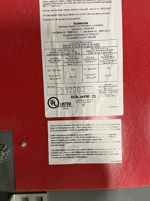 Used Square D H367 Relays & Switches Ohio US | Equipment Recovery Corp. #1330692