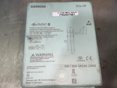 Used SIEMENS 3RK13045KS402AA0 Starters Ohio US | HGR 24 #1520840