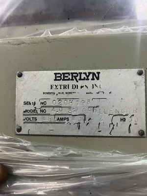 4″ Berlyn 30:1 – Air Cooled Extruder