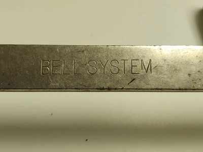 Vintage FORSBERG MFG CO #70 Hacksaw BELL SYSTEM with WHALE Logo