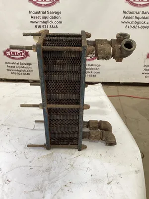 UK Exchanger UKE-1A 43 Plate & Frame Heat Exchanger 87PSI 212°F