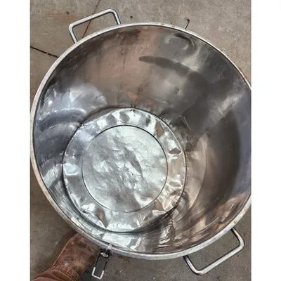 Used 30 Gal Floataire Stainless Steel Rotary Drum Handler Tumbler Mixer