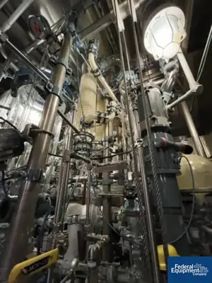 USED BUCHI 107/107 Liter Buchi Kilo Lab Reactor Train System, Glass Lined