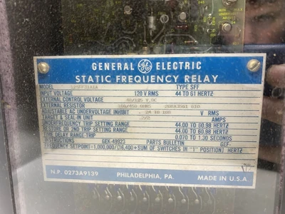 NEW General Electric 12SFF31A1A