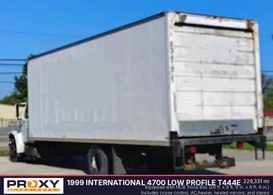 Used 1999 INTERNATIONAL 4700 LOW PROFILE T444E Box trucks Ohio US | Proxy Equipment #1378035