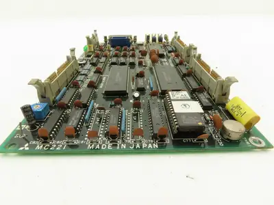 Mitsubishi Mazak BN624A926G52A HMI Printed Circuit Operator Control Board MC221