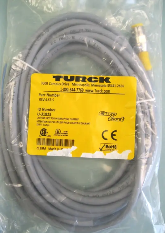 New | in-Stock Turck U-31823 Misc Electrical & Power Parts New Hampshire US | Bitter End Trading #1126954