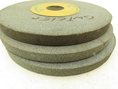Norton 19A80-K7VG Surface Grinding Wheel 7" x 1/2" X 1-1/4" 80 Grit  Lot of 3