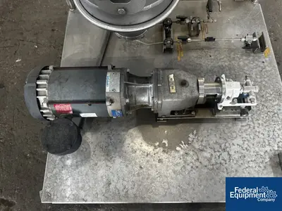 N/A 65 Liter Midway Machine Tech Agitated Receiver Tank, Hastelloy C276