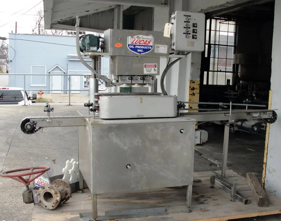 SPC8006  Capping Machine inline capper model 3400, 40 mm