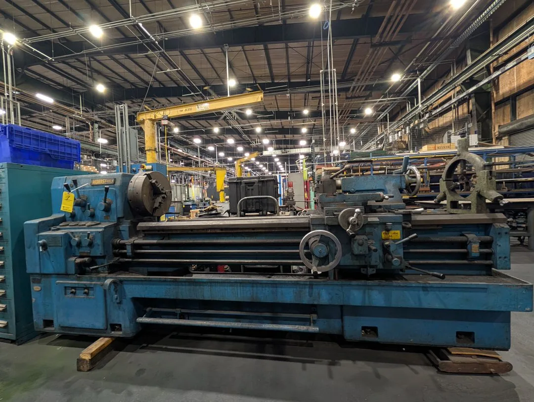Mori Seiki MR-2000G Manual Lathe Apprx. 16" 3-Jaw Chuck, Apprx. 22-24" swing, Apprx. 76-78" distance