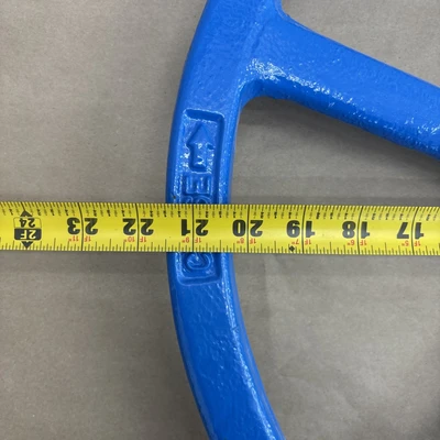 ferguson Hand gate valve Wheel 22 1/2” Wide 1 3/4 Oval Center Bore Fast Shipping