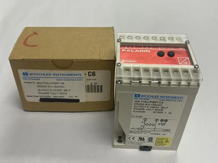 New | in-Stock CROMPTON 253-TVAU-PQMT-C6 Transducers Ohio US | Surplus Asset Holdings #1233881