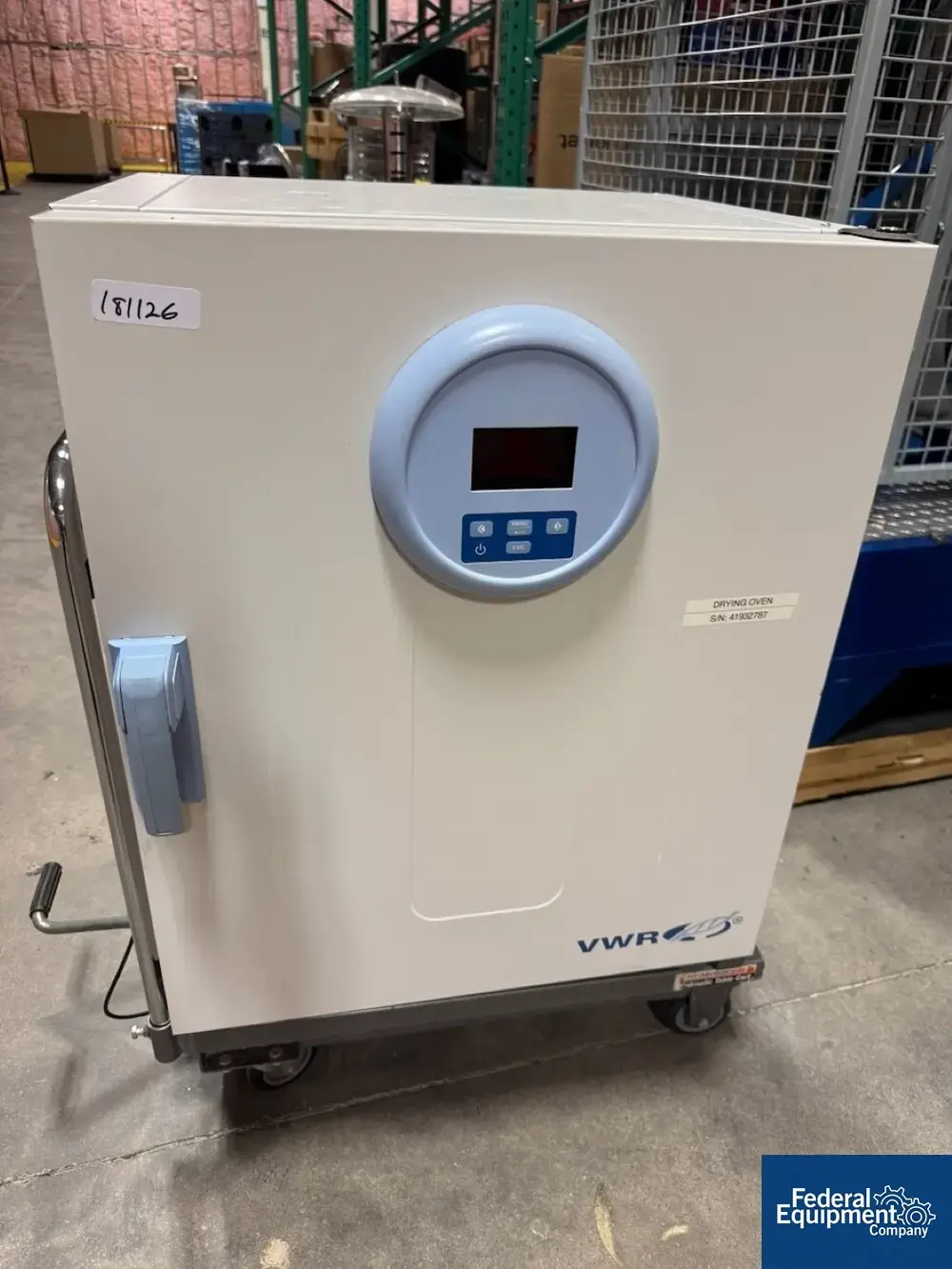 Used Unknown 3.65 Cu Ft VWR Forced Air Oven, Cat# 89511-412, 250°C Dryers Ohio US | Federal Equipment Company #1558007