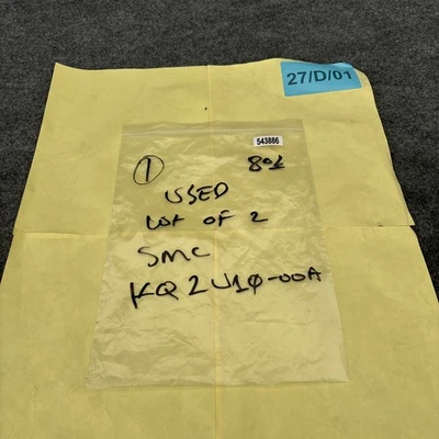 Used SMC KQ2U10-00A Parts (Hydraulics and Pneumatics) California US | Davliegogo LLC #1707793