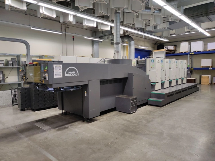 Used 2003 MANROLAND Roland 504-L Sheet-fed press Illinois US | Pressroom Solutions LLC #261422
