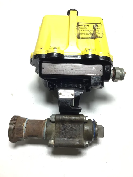 Used FLOWSERVE 15 75 Z 120A Rotary Actuators Pennsylvania US | Moses B Glick #1008719