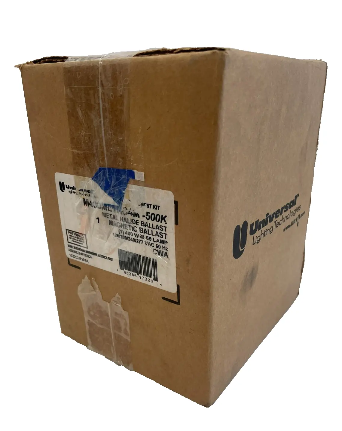 NEW UNIVERSAL LIGHTING TECH. M400MLTAC4M-500K MAGNETIC BALLAST M400MLTAC44M500K