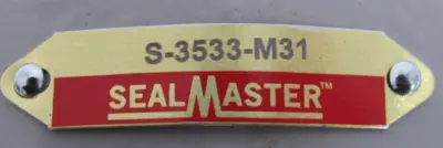 NEW SEAL MASTER S-3533-M31 PILLOW BLOCK BEARING 1-15/16" 762364 S3533M31