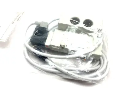 USED SMC 2-POSITION SINGLE SOLENOID VALVE 4/5 PORT
