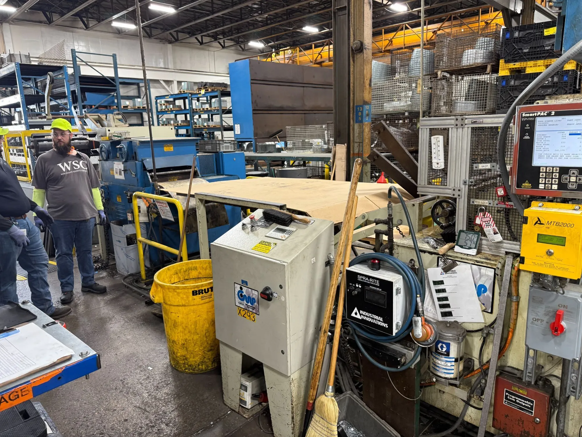 USED CWP 15,000 LB X 24" X .093 SERVO FEED LINE