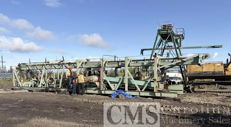 Used 1989 COOPER 16' OVERHEAD SCRAGG MILL Woodworking Complete Operations British Columbia CA | CAROLINA MACHINERY SALES #1470867