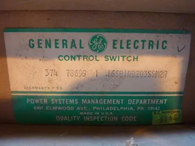 NEW GENERAL ELECTRIC / GE 374 78699