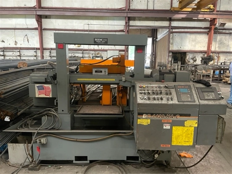Used 2007 HEM SAW DUAL COLUMN DC-1420HA-C Horizontal Band Saws New York US | Barbarotto Int'l Sales Corp #1333088
