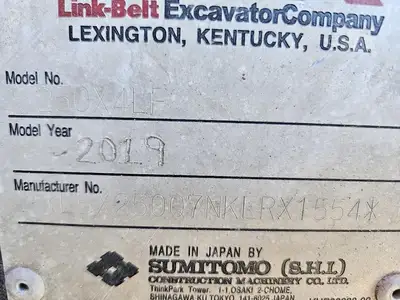 Used 2020 LINK-BELT 250 X4 LF Crawler Excavators North Carolina US | Southeastern Equipment Corp #1467751