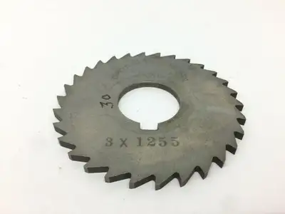 USED MORSE, NATIONAL SIDE MILLING CUTTER BLADE, TAPERED, STRAIGHT