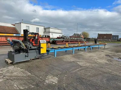 USED BEKAMAK BMSO 320GH FULL AUTOMATIC CNC