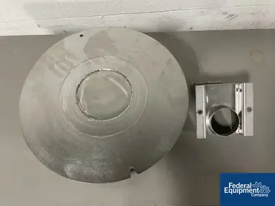USED Vector 8 Liter Coating Pan for Vector LDCS-3, S/S