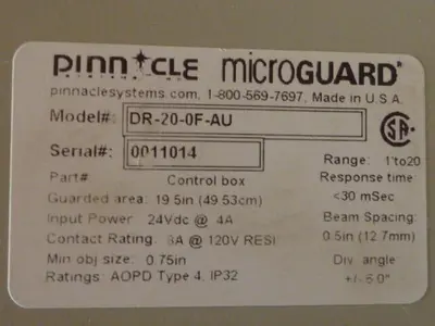 USED PINNACLE SYSTEMS INC DR-20-0F-AU