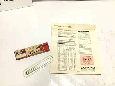 Macbeth Gauge Glass B2 Corning Pyrex