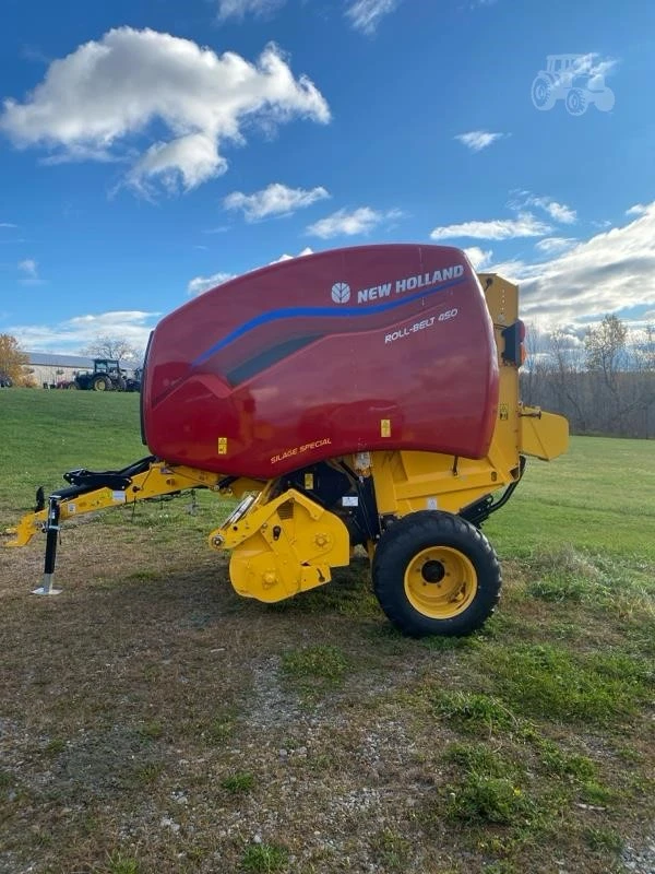 New | in-Stock 2025 NEW HOLLAND ROLL-BELT 450 Square Balers Maine US | Beauregard Equipment #1511369