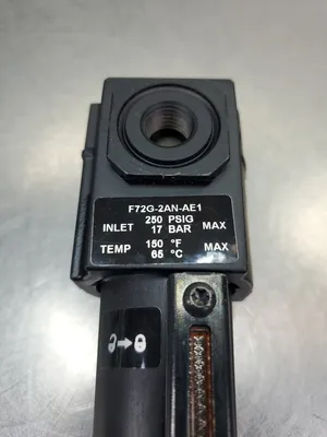 NORGREN EXCELON F72G-2AN-AE1 PNEUMATIC FILTER 1/4" PORT 150 PSI. 6D-2